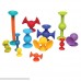 FAT BRAIN TOYS Squigz Jumbo 75 Piece Set with Storage Bag Exclusive Combo Suction Toy Building Set BPA-Free B07H42492V
